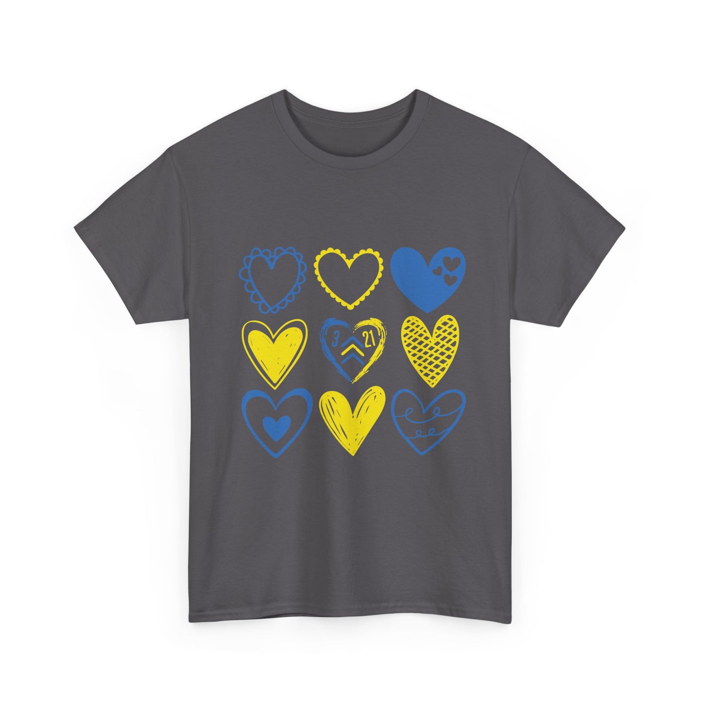 3:21 Heart Doodles Tee | Down Syndrome Awareness | Celebrate the Extra | World Down Syndrome Day