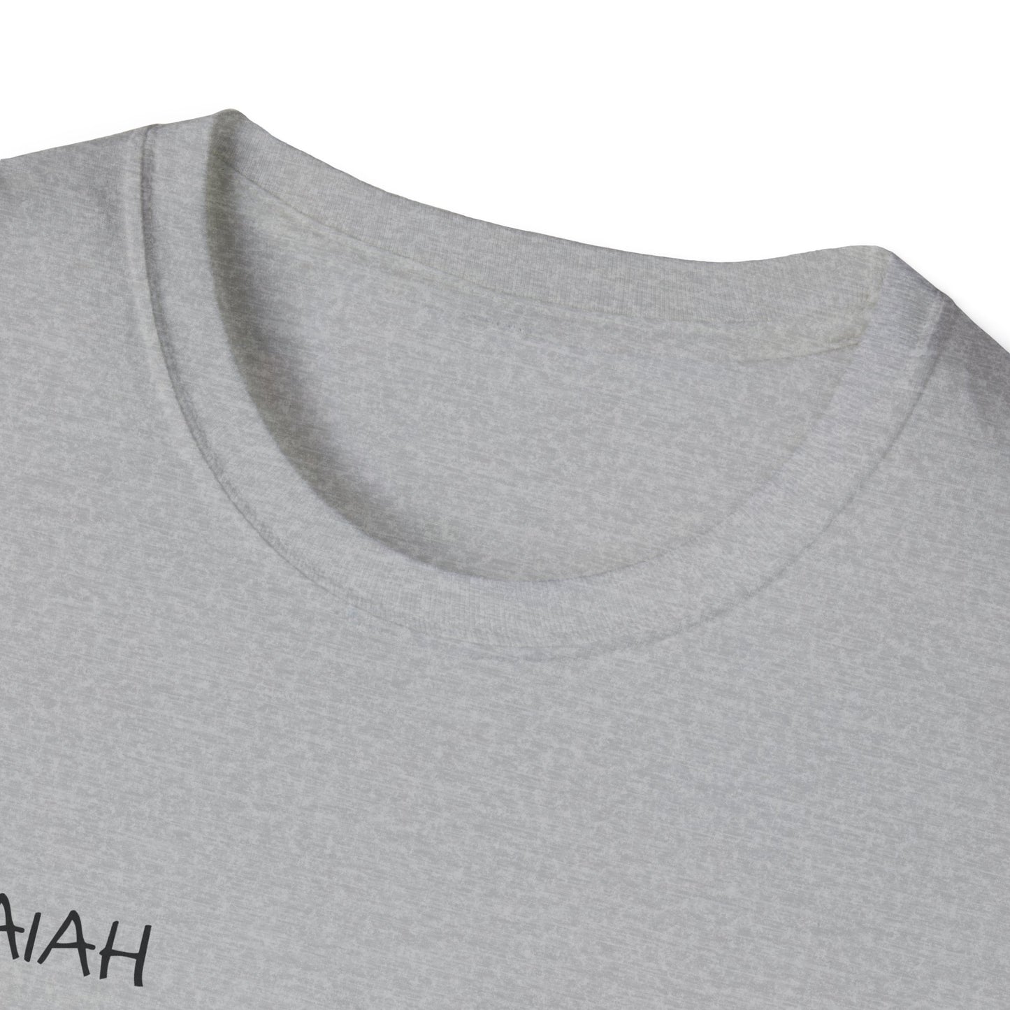 Send Them Isaiah 6:8 T-Shirt (Light Wash)| Mission Fundraiser Faith Tee | Christian Missions Shirt