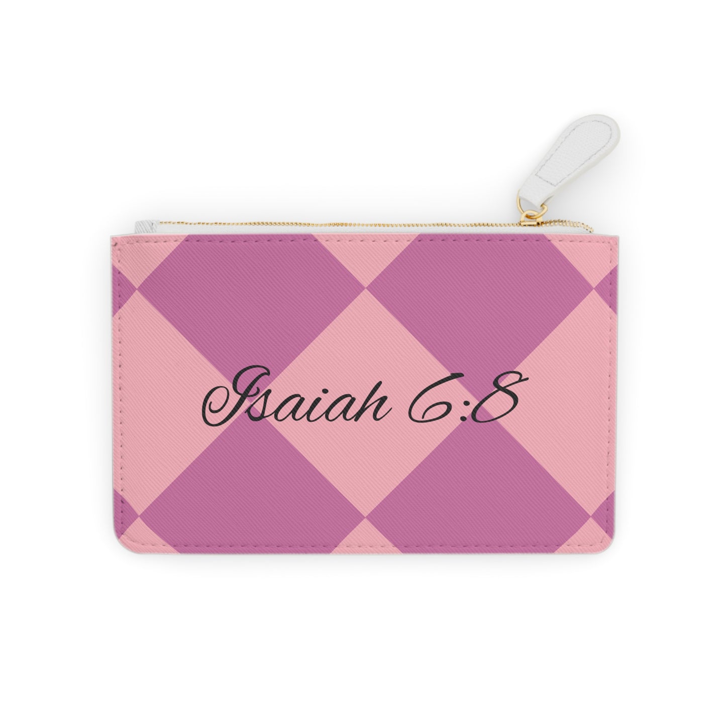 Send Them Mini Clutch | Isaiah 6:8 Faith Wristlet | Mission Fundraiser Accessory
