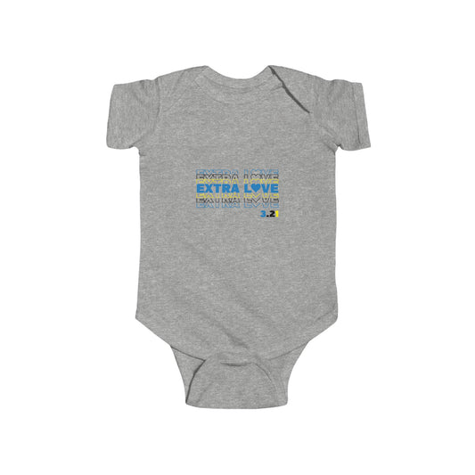 Extra Love Infant Onesie | Down Syndrome Awareness | Celebrate the Extra | World Down Syndrome Day