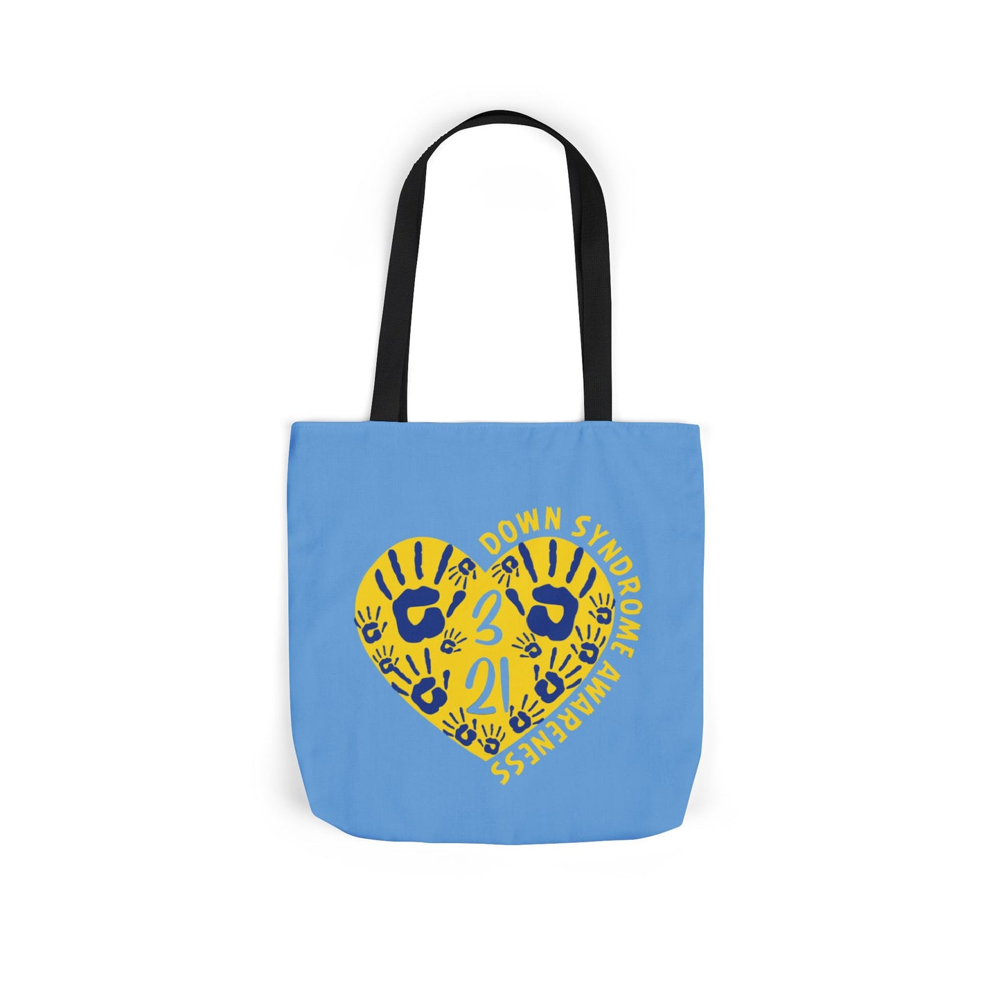 Celebrate the Extra Canvas Tote | Down Syndrome Awareness 3.21 | Trisomy 21 Bag | World Down Syndrome Day | Inclusion Tote with Color Strap Options
