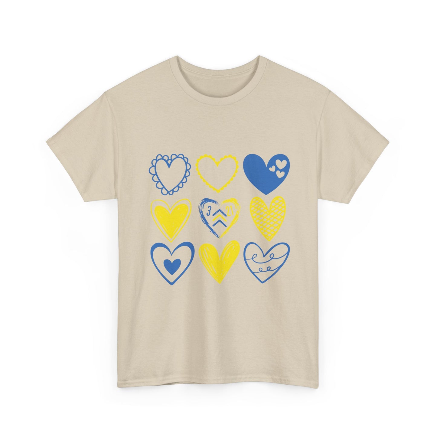 3:21 Heart Doodles Tee | Down Syndrome Awareness | Celebrate the Extra | World Down Syndrome Day