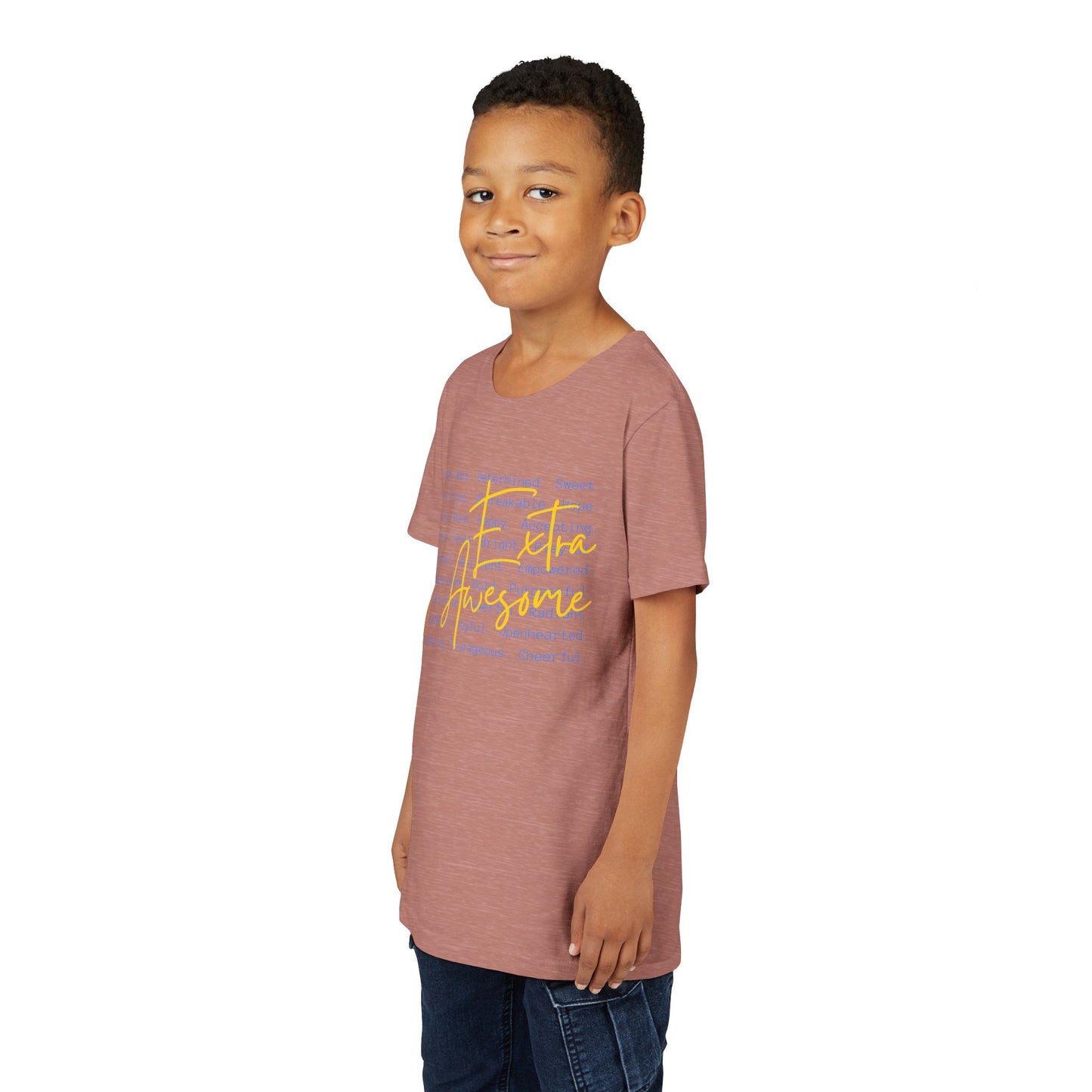 Extra Awesome 3:21 Youth Tee | Down Syndrome Awareness | Celebrate the Extra | World Down Syndrome Day