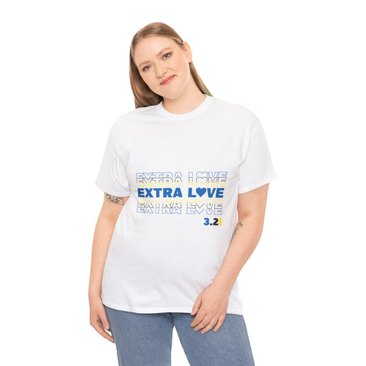 Extra Love 3:21 Tee | Down Syndrome Awareness | Celebrate the Extra | World Down Syndrome Day