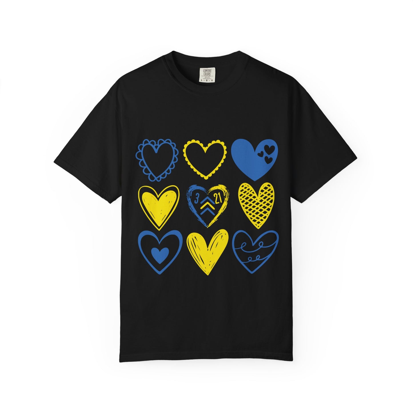 3:21 Heart Doodles Shirt  | Down Syndrome Awareness | Celebrate the Extra | World Down Syndrome Day